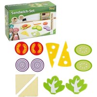 Idena Set Sandwich aus Holz 12-teilig Idena Set Sandwich aus Holz 12-teilig von Idena
