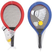 Idena Softballspiel XXL mit 3 Federbällen 67cm Idena Softballspiel XXL mit 3 Federbällen 67cm von Idena