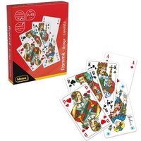 Idena Spielkarten Rommé Französches Bild 2x 55 Blatt von Idena