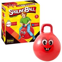 Idena Sprungball Happy Face rot Ø45-50cm Idena Sprungball Happy Face rot Ø45-50cm von Idena