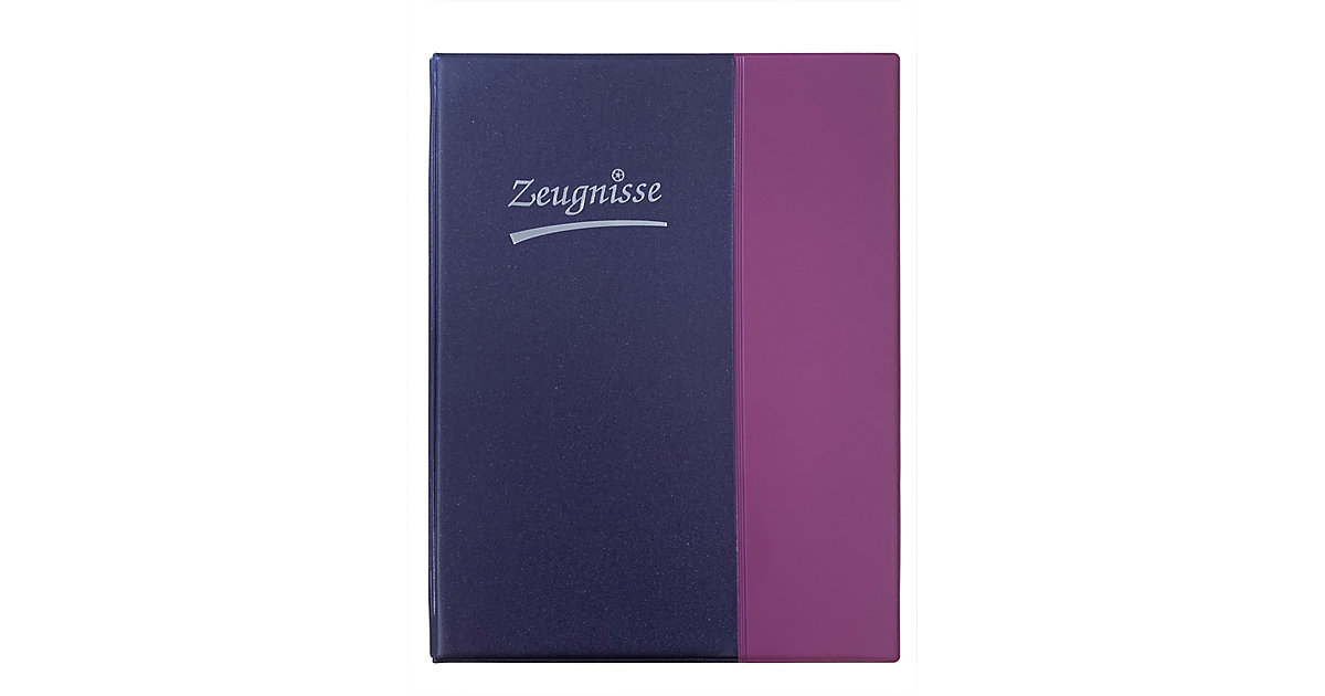 Ringbuch/Zeugnismappe A4 violett, inkl. 10 Klarsichtfolien Ringbuch/Zeugnismappe A4 violett, inkl. 10 Klarsichtfolien von Idena
