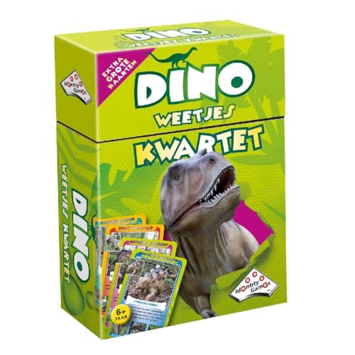 Identity Games Dino's Weetjes-Quartett - Niederländische Version von Identity Games