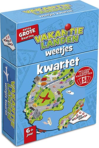 Identity Games Ferienländer Wissenchen Quartett - Niederländische Version von Identity Games