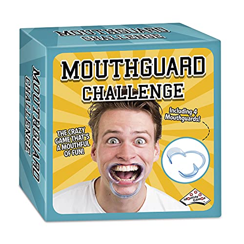 Identity Games Mouthguard Challenge Aktionsspiel: 4 Mundklammern, 51 Auftragskarten - Teen, Adult - 2-4 Spieler - 15 Min. Identity Games Mouthguard Challenge Aktionsspiel: 4 Mundklammern, 51 Auftragskarten - Teen, Adult - 2-4 Spieler - 15 Min. von Identity Games