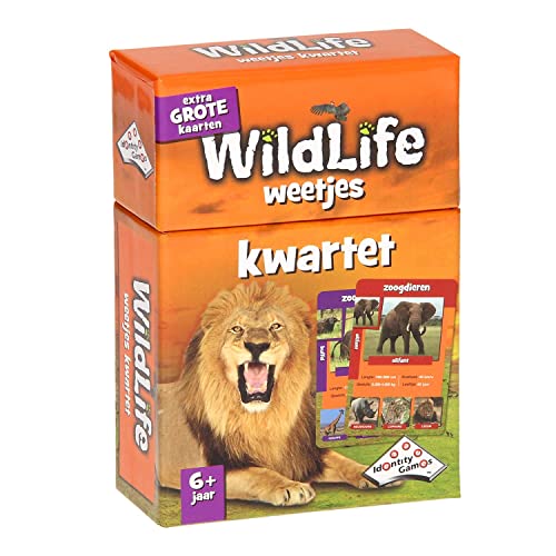 Identity Games Wildlife Weetjes-Quartett - niederländische Version von Identity Games