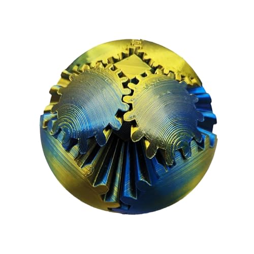 Gedruckter Zahnradball – The Steampunk Whirling Wonder Fidget Toys | Gedruckter Gear Sphere Spin Ball | Stressabbau Fidget-Spielzeug für Arbeit oder Reisen | Gear Ball Zappelspielzeug Gedruckter Zahnradball – The Steampunk Whirling Wonder Fidget Toys | Gedruckter Gear Sphere Spin Ball | Stressabbau Fidget-Spielzeug für Arbeit oder Reisen | Gear Ball Zappelspielzeug von Idezek