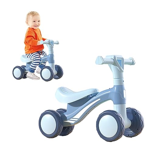 Laufradspielzeug | Weiches und rundes Kleinkinderfahrrad mit 4 Rädern | Kleinkind-Aufsitzspielzeug für 1–6-jährige Jungen und Mädchen, Kleinkind-Kletterspielzeug für den Innenbereich Idezek von Idezek
