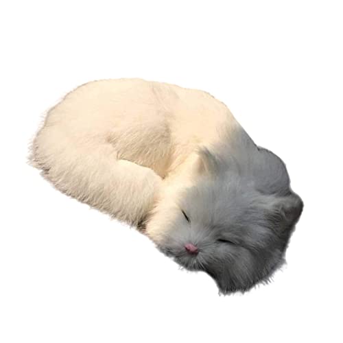 Iewroyt Realistische schlafende Katze Faux Plüsch Tierfotografie Prop Emulation Atemtier Iewroyt Realistische schlafende Katze Faux Plüsch Tierfotografie Prop Emulation Atemtier von Iewroyt
