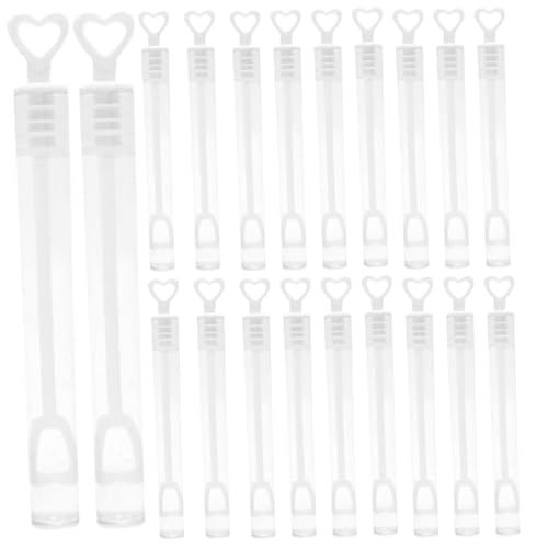 SOAP Bubbles Hochzeitset 20 Stück klar vorgefüllte Herzrohr Hochzeitsblasen mit Herzgriff Nicht einfach Break -Seifenspielzeug für Valentinstag Geburtstagsfeier Gäste Geschenk SOAP Bubbles Hochzeitset 20 Stück klar vorgefüllte Herzrohr Hochzeitsblasen mit Herzgriff Nicht einfach Break -Seifenspielzeug für Valentinstag Geburtstagsfeier Gäste Geschenk von Iewroyt