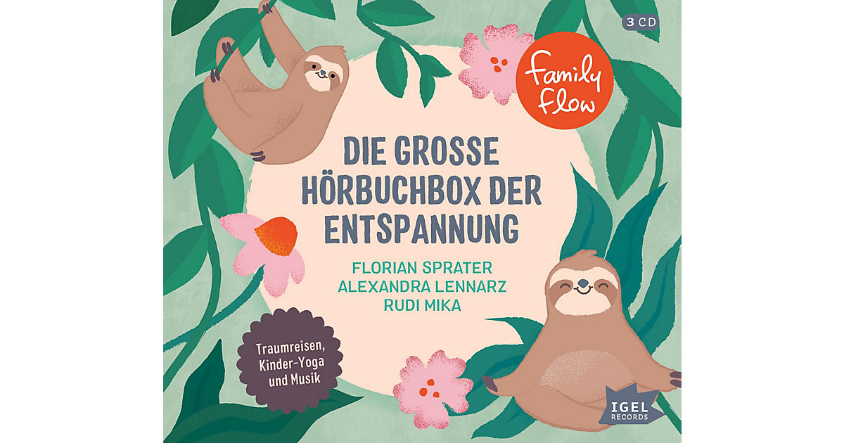 CD FamilyFlow - Die große Hörbuchbox der Entspannung Hörbuch CD FamilyFlow - Die große Hörbuchbox der Entspannung Hörbuch von Igel Records