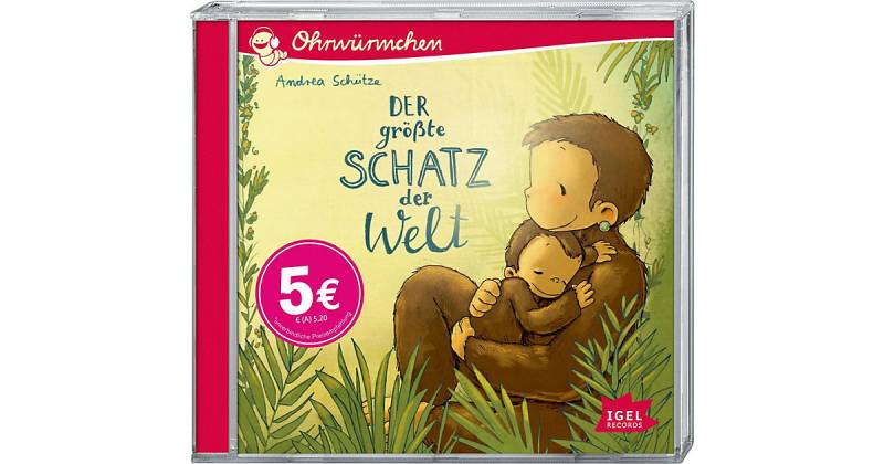 CD Ohrwürmchen - Der größte Schatz der Welt, 1 Audio-CD Hörbuch von Igel Records