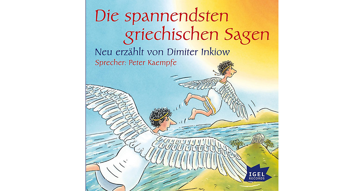 Die spannendsten griechischen Sagen, 1 Audio-CD Hörbuch Die spannendsten griechischen Sagen, 1 Audio-CD Hörbuch von Igel Records