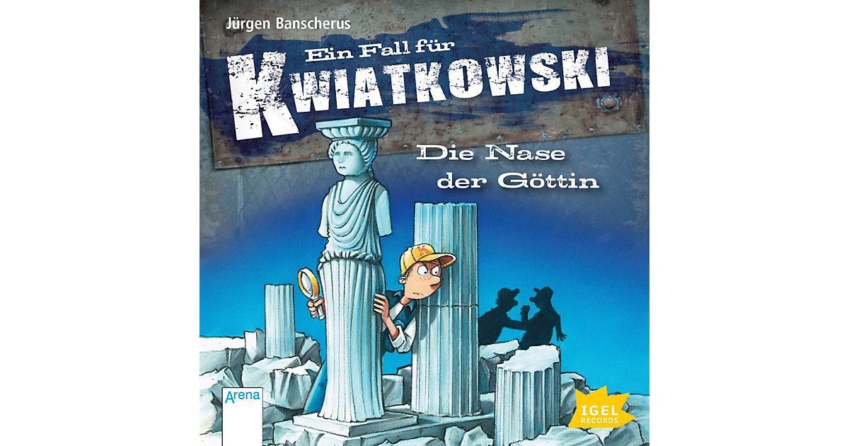Ein Fall Kwiatkowski, 1 Audio-CD Hörbuch  Kinder von Igel Records