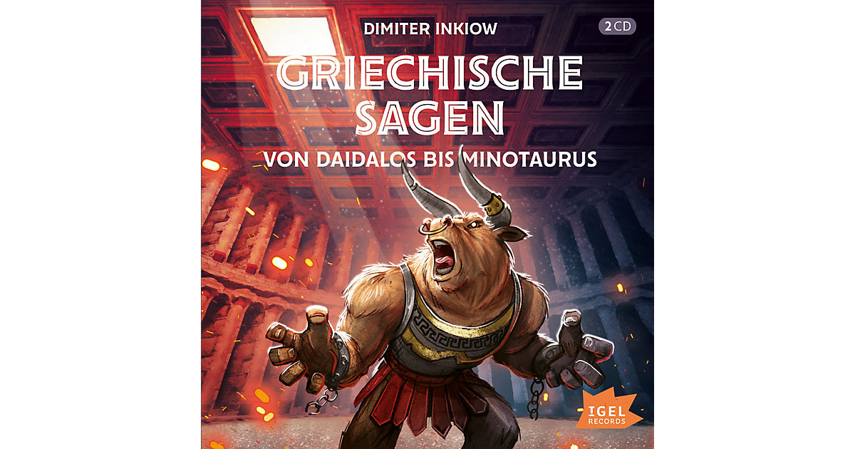 Hörbuch Griechische Sagen III - Von Daidalos bis Minotaurus Hörbuch von Igel Records