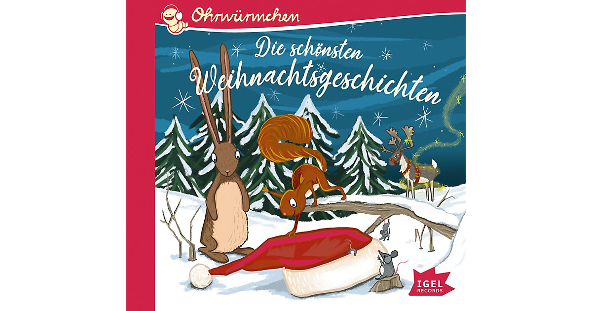 Hörbuch Ohrwürmchen Die schönsten Weihnachtsgeschichten Hörbuch Hörbuch Ohrwürmchen Die schönsten Weihnachtsgeschichten Hörbuch von Igel Records