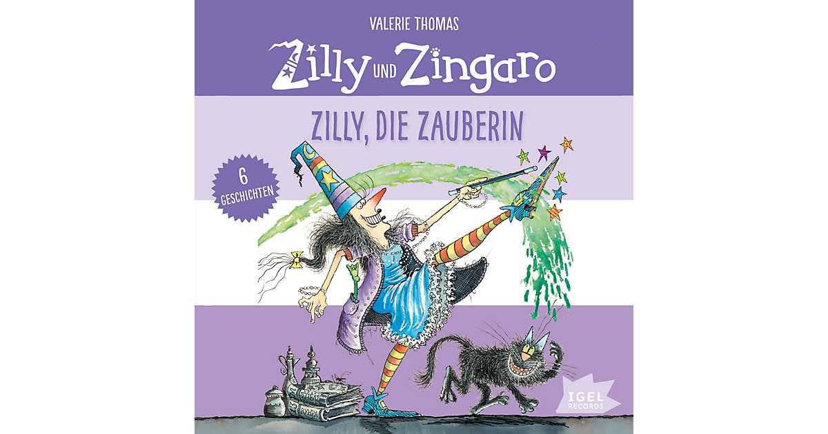 Hörbuch Zilly und Zingaro - Zilly, die Zauberin Hörbuch Hörbuch Zilly und Zingaro - Zilly, die Zauberin Hörbuch von Igel Records