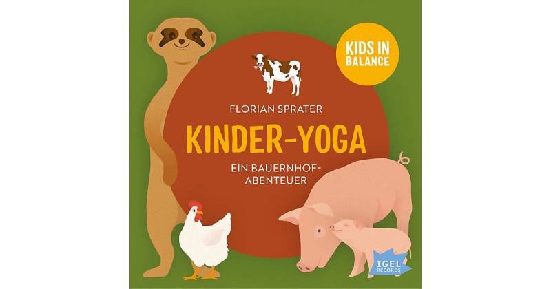 Hörbuch Kinder-Yoga - Ein Bauernhof-Mitmach-Abenteuer Hörbuch von Igel Records