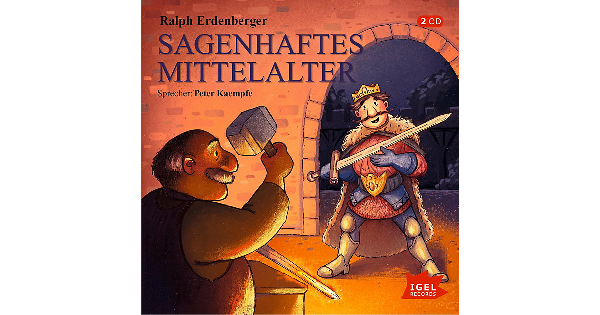 Sagenhaftes Mittelalter, 1 Audio-CD Hörbuch Sagenhaftes Mittelalter, 1 Audio-CD Hörbuch von Igel Records