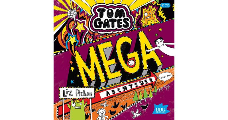 Tom Gates 13. Mega-Abenteuer (oder so), 2 Audio-CD Hörbuch von Igel Records