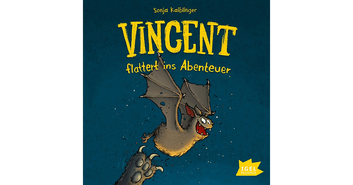 Vincent flattert ins Abenteuer Hörbuch von Igel Records