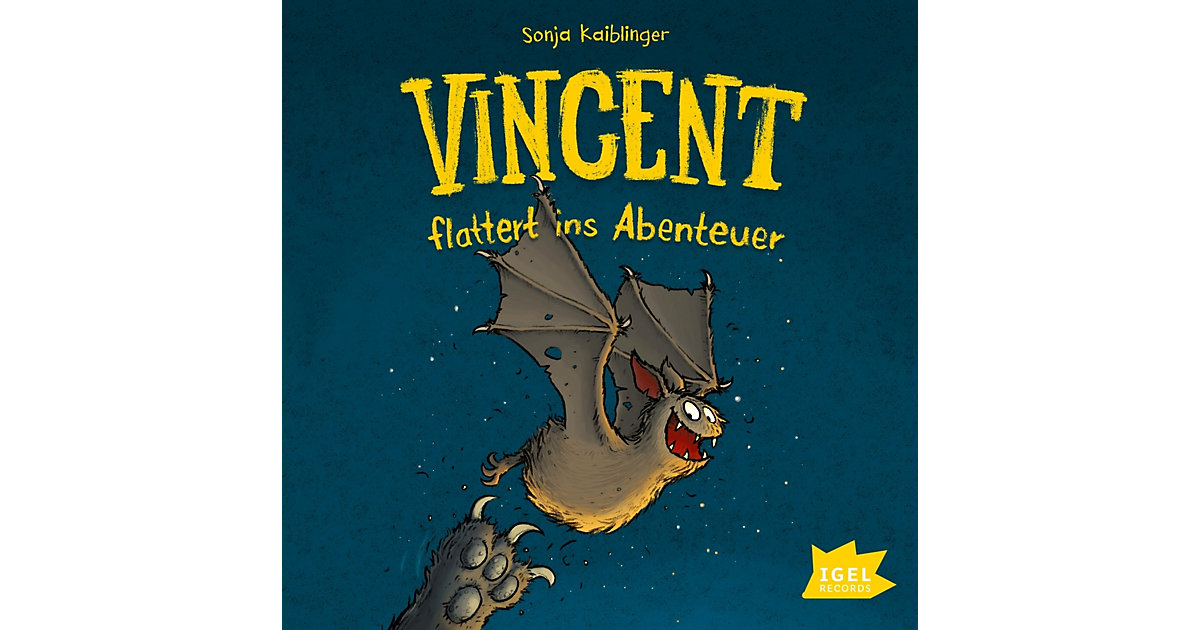 Vincent flattert ins Abenteuer Hörbuch Vincent flattert ins Abenteuer Hörbuch von Igel Records