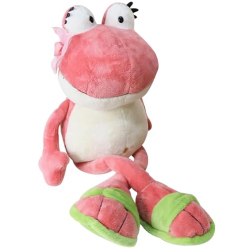 IhLux Frosch Plüschtiere, Süße Plüschpuppen, Kuscheltier Plüschtier Für Kinder, Gefüllte Plüschtier Schmusetier Frosch Plüschpuppen Spielzeug Für Geschenk Kinder 35CM-B von IhLux