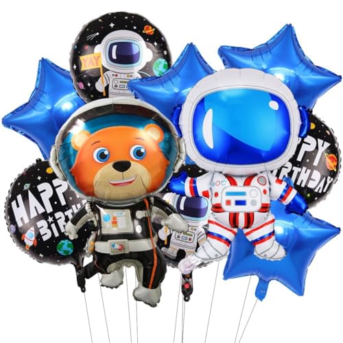Weltraum Ballon Set, Weltraum Geburtstag Deko Set, Geburtstag Folienballon Astronauten Rakete Ballon Weltraum Party Dekoration 10pcs, Party-Deko oder Überraschung für den Kindergeburtstag Weltraum Ballon Set, Weltraum Geburtstag Deko Set, Geburtstag Folienballon Astronauten Rakete Ballon Weltraum Party Dekoration 10pcs, Party-Deko oder Überraschung für den Kindergeburtstag von IhLux