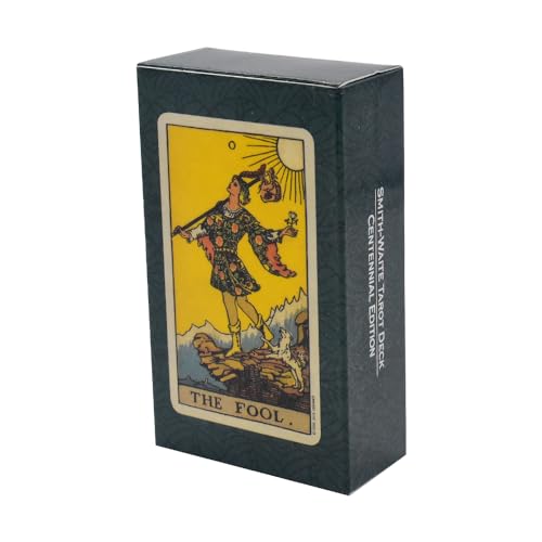 IhLux Radiant Smith Waite Tarot Tarot, Tarot Cards Set 78 Stück with Colorful Box Zukunft Telling Spielkarten Set mit Ratgeber für Home Party, Anfänger und professionelle Spieler von IhLux
