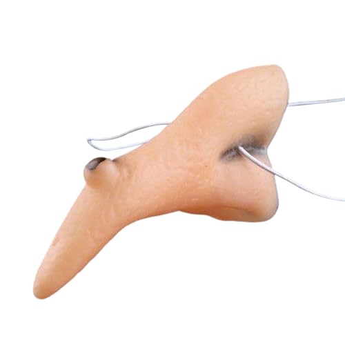Ihdjasg Halloween Zubehör Hexennase - Realistische Prosthetic Nase für Cosplay,Halloween Kostüm Zubehör für Mottopartys Theateraufführungen Maskenbälle Festtage Schulveranstaltungen Einkaufszentrum von Ihdjasg