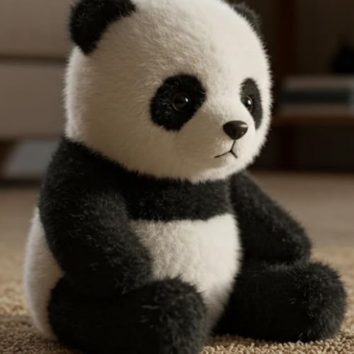 Ihdjasg Panda Kuscheltier, Niedliches Weiche Plüschpanda Figur, Emotionaler Tröster, Kinderkissen, Für Schlafzimmer Wohnzimmer Kinderzimmer, 18x18x25cm Ihdjasg Panda Kuscheltier, Niedliches Weiche Plüschpanda Figur, Emotionaler Tröster, Kinderkissen, Für Schlafzimmer Wohnzimmer Kinderzimmer, 18x18x25cm von Ihdjasg