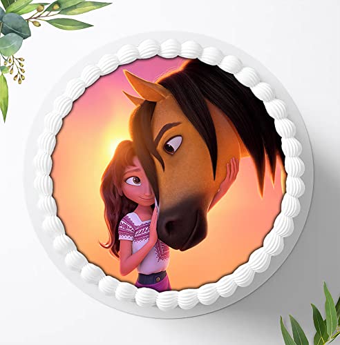 Für die Geburtstags Torte, Zuckerbild kompatibel mit: Spirit Tortenbild, Essbares Foto für Torten, Fondant, Tortenaufleger Ø 20cm, 0929z Für die Geburtstags Torte, Zuckerbild kompatibel mit: Spirit Tortenbild, Essbares Foto für Torten, Fondant, Tortenaufleger Ø 20cm, 0929z von Ihr Onlineshop Digital-on 24