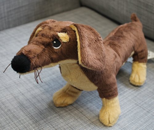 IKEA Dackel Hund Kuscheltier - Stofftier - Plüschtier - Smaslug von IKEA