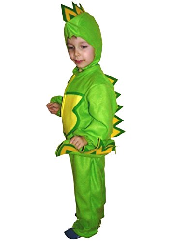 Ikumaal Drachen-Kostüm, F01 122-128, für Kind-er, Dino Drache Märchen Kostüm-e Fasching Karneval Kleinkinder-Karnevalskostüme Kinder-Faschingskostüme Ikumaal Drachen-Kostüm, F01 122-128, für Kind-er, Dino Drache Märchen Kostüm-e Fasching Karneval Kleinkinder-Karnevalskostüme Kinder-Faschingskostüme von Ikumaal