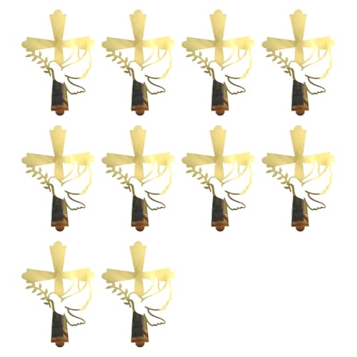 10 Stück religiöse Kreuz- und Tauben-Kuchendekorationseinsatz für Geburtstagsparty, Taufe, Veranstaltung, dekorative Kuchendekoration 10 Stück religiöse Kreuz- und Tauben-Kuchendekorationseinsatz für Geburtstagsparty, Taufe, Veranstaltung, dekorative Kuchendekoration von Illkjasfc