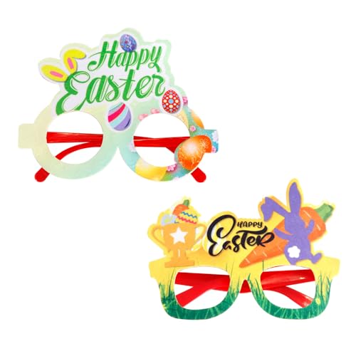 Illkjasfc Brillenrahmen für Feste, Ostern, Brillen, Partys, Ornament, ideal für Feiertage, Partys, Fotoobjekte Illkjasfc Brillenrahmen für Feste, Ostern, Brillen, Partys, Ornament, ideal für Feiertage, Partys, Fotoobjekte von Illkjasfc