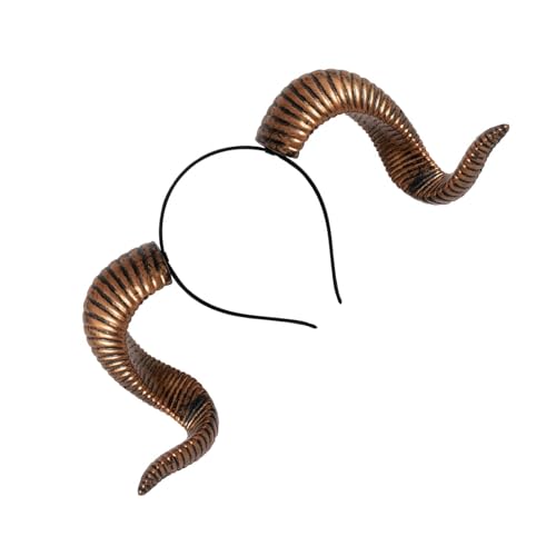 Illkjasfc Haarband mit Ziegenhorn, Punk-Motiv, Rollenspiel, Party, Kopfschmuck mit abnehmbarem Band für Bühnenauftritte, Verkleidungen, Requisiten, Halloween, Party, Kostüm-Requisiten Illkjasfc Haarband mit Ziegenhorn, Punk-Motiv, Rollenspiel, Party, Kopfschmuck mit abnehmbarem Band für Bühnenauftritte, Verkleidungen, Requisiten, Halloween, Party, Kostüm-Requisiten von Illkjasfc