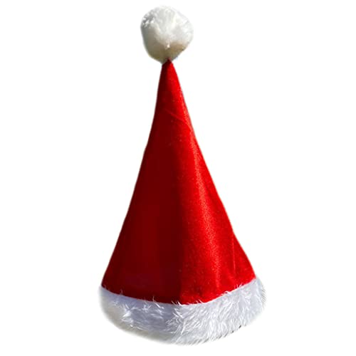 Illkjasfc Neuheit Fünf Punkte Star/Mit Braids Christmas Weihnachtsmütze Für Erwachsene Kinder Weihnachtsfest Neujahrsfestige Jährliche Zeremonie von Illkjasfc