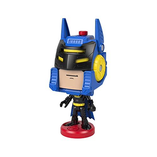 Fisher-Price Imaginext HGX91 - DC Super Friends Head Shifters Batman-Figur und verwandelbares Batmobil-Fahrzeug für Rollenspiele, Spielzeug für Kinder ab 3 Jahren Fisher-Price Imaginext HGX91 - DC Super Friends Head Shifters Batman-Figur und verwandelbares Batmobil-Fahrzeug für Rollenspiele, Spielzeug für Kinder ab 3 Jahren von Fisher-Price