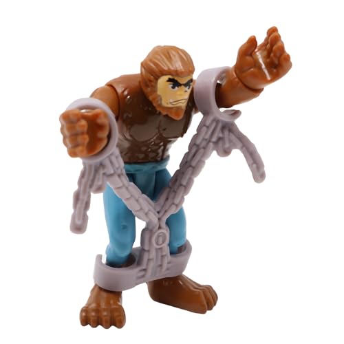 Imaginext Ersatzteil für Fisher-Price Collectible Monsters Castle Spielset FHL79 – Ersatz-bewegliche Wolfman-Figur mit Jeans mit abnehmbaren Ketten Imaginext Ersatzteil für Fisher-Price Collectible Monsters Castle Spielset FHL79 – Ersatz-bewegliche Wolfman-Figur mit Jeans mit abnehmbaren Ketten von Imaginext