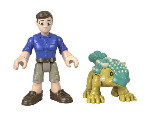 Jurassic World imaginext Cretaceous Bumpy and Ben Figur von Imaginext