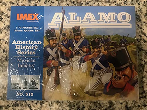 Imex IMEX510 1/72 Amerikanische Geschichte:Mexikanische Infanterie Alamo Modellbausatz Imex IMEX510 1/72 Amerikanische Geschichte:Mexikanische Infanterie Alamo Modellbausatz von i-mex