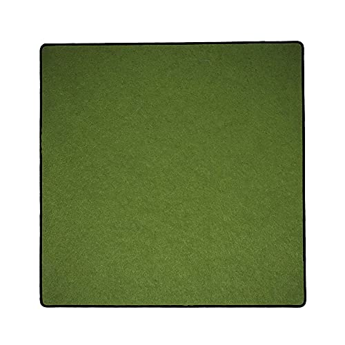 IMMERSION Spielmatte, Spielunterlage, Schreibtischunterlage, Allzweckmatte, Motiv: Green Carpet, 60x60cm von Immersion