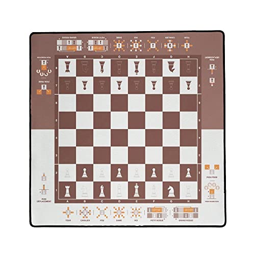 Immersion Playmat Pädagogisches Schach 60 x 60 cm hohe Qualität für Brettspiele von Immersion