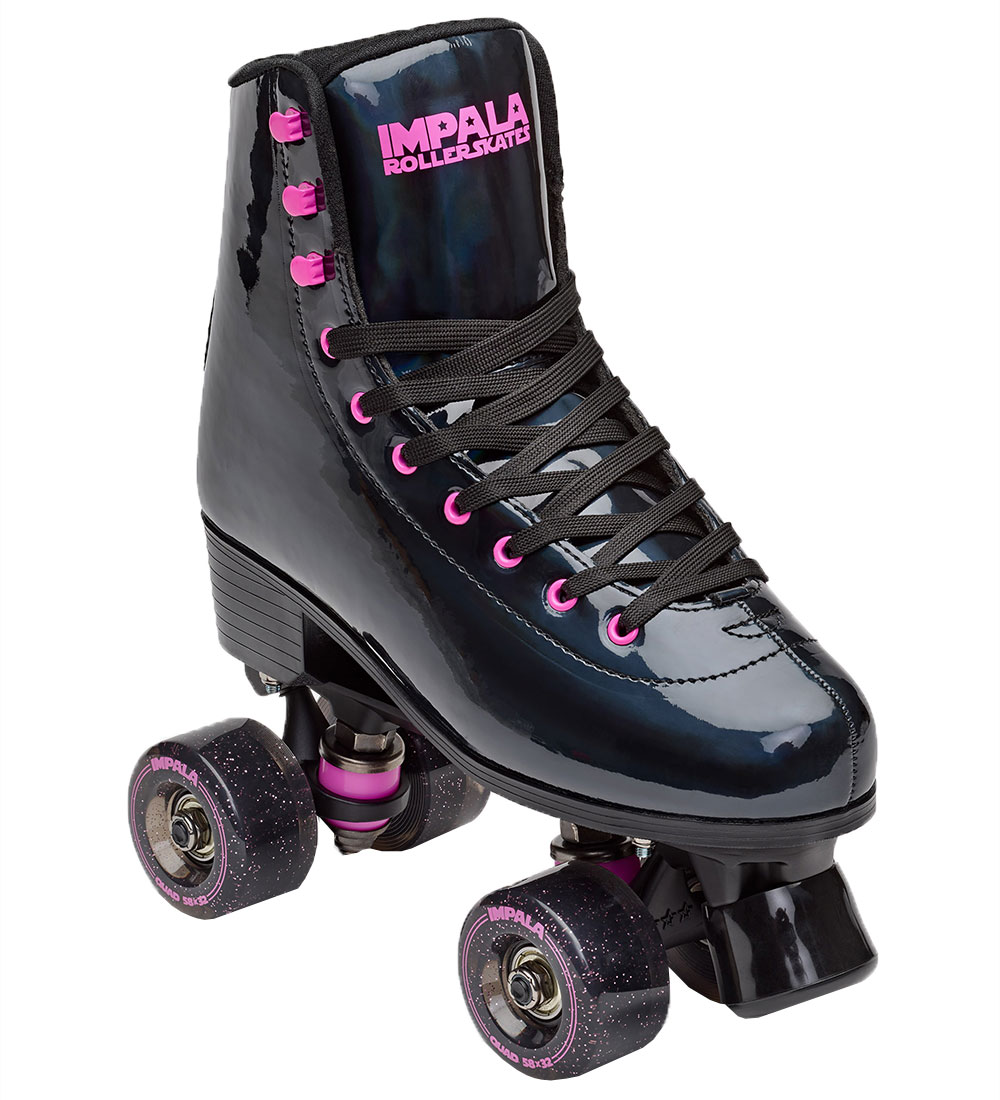 Impala Rollschuhe - Quad Skate - Black Holographic - Impala - 36 - Rollschuhe von Impala