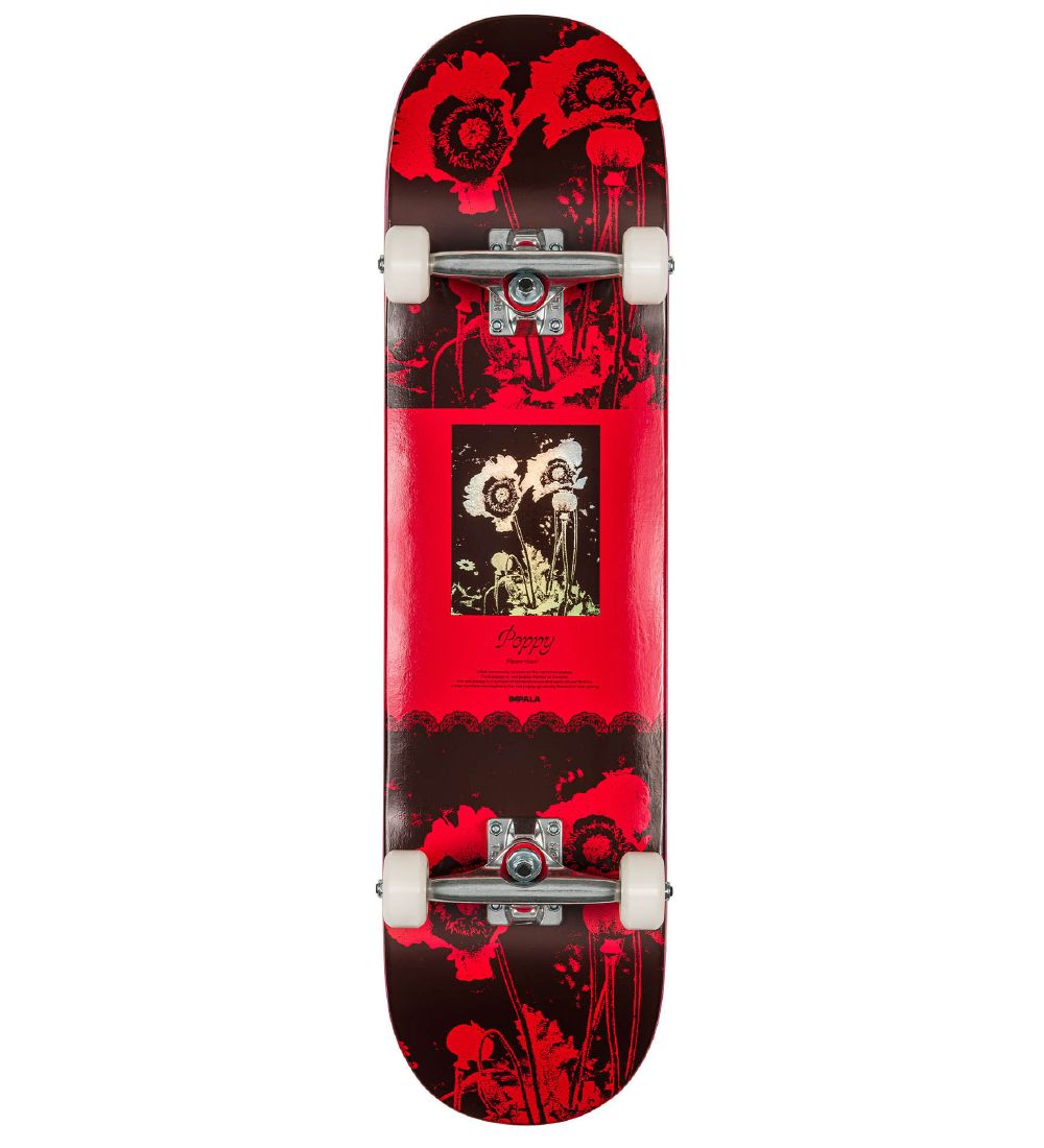 Impala Skateboard - Blossom - 8.0'' - Poppy - Impala - One Size - Skateboards Impala Skateboard - Blossom - 8.0'' - Poppy - Impala - One Size - Skateboards von Impala