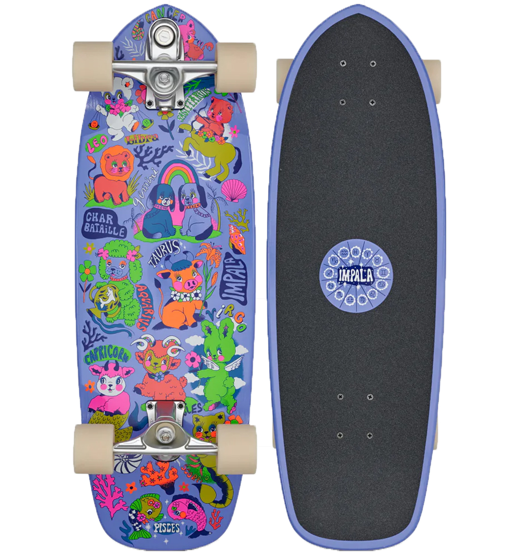 Impala Skateboard - Neptune Surf Skate - 30" - Char Bataille - Impala - One Size - Skateboards Impala Skateboard - Neptune Surf Skate - 30" - Char Bataille - Impala - One Size - Skateboards von Impala