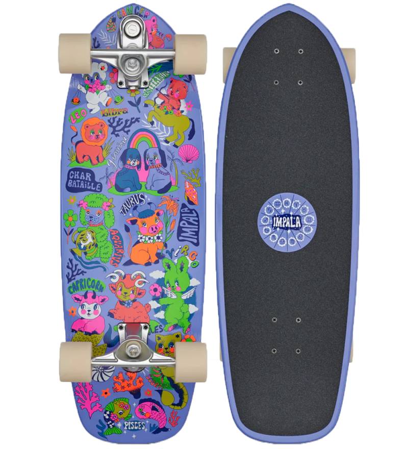 Impala Skateboard - Neptune Surf Skate - 30" - Char Bataille - Impala - One Size - Skateboards Impala Skateboard - Neptune Surf Skate - 30" - Char Bataille - Impala - One Size - Skateboards von Impala