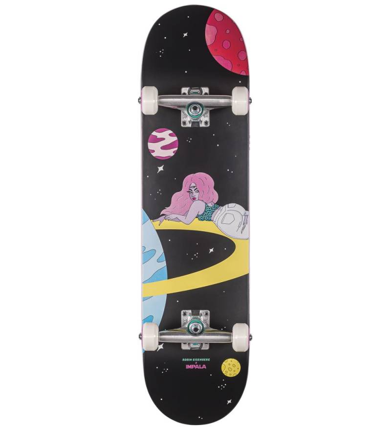 Impala Skateboard - Saturn - 8,25'' - Robin Eisenberg Space - Impala - One Size - Skateboards Impala Skateboard - Saturn - 8,25'' - Robin Eisenberg Space - Impala - One Size - Skateboards von Impala