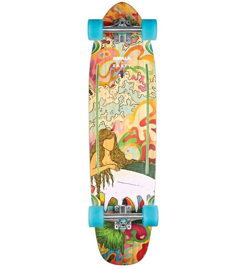 Impala Skateboard - Sirena Longboard - 36'' - Easty Beasty - Impala - One Size - Skateboards Impala Skateboard - Sirena Longboard - 36'' - Easty Beasty - Impala - One Size - Skateboards von Impala