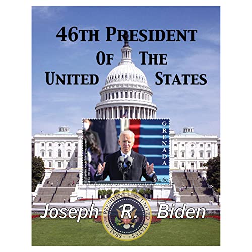 Präsident Joe Biden 2021 – 46. Präsident der Vereinigten Staaten, Sammlerstück Souvenir-Stempel, Mint Never Hinged Präsident Joe Biden 2021 – 46. Präsident der Vereinigten Staaten, Sammlerstück Souvenir-Stempel, Mint Never Hinged von Imperial Mint